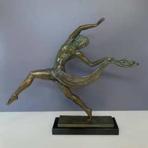 Pierre Le Faguays (1892-1962) Sculpture en Bronze Art Deco